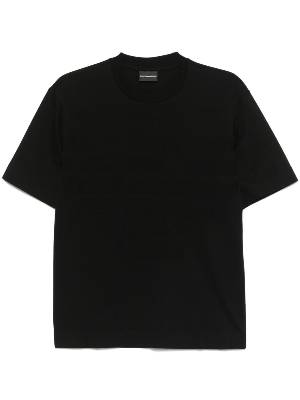 Emporio Armani T-shirts and Polos Black Topwear Emporio Armani