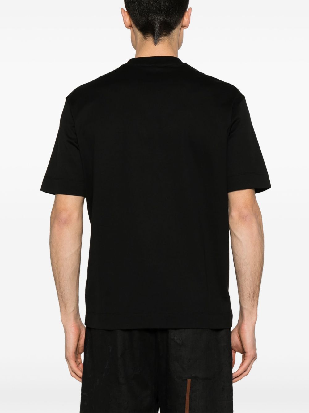 Emporio Armani T-shirts and Polos Black Topwear Emporio Armani