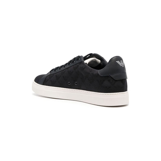 Emporio Armani logo motif sneakers Sneakers Emporio Armani Dark Slate Gray