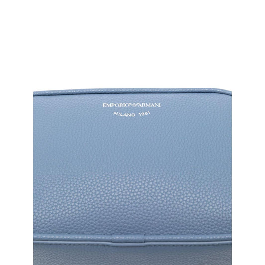 Emporio Armani leather crossbody bag Shoulder Emporio Armani Light Slate Gray