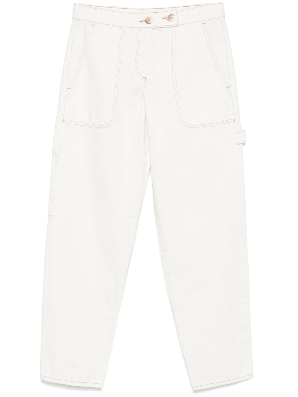 Emporio Armani Trousers White Trousers Emporio Armani