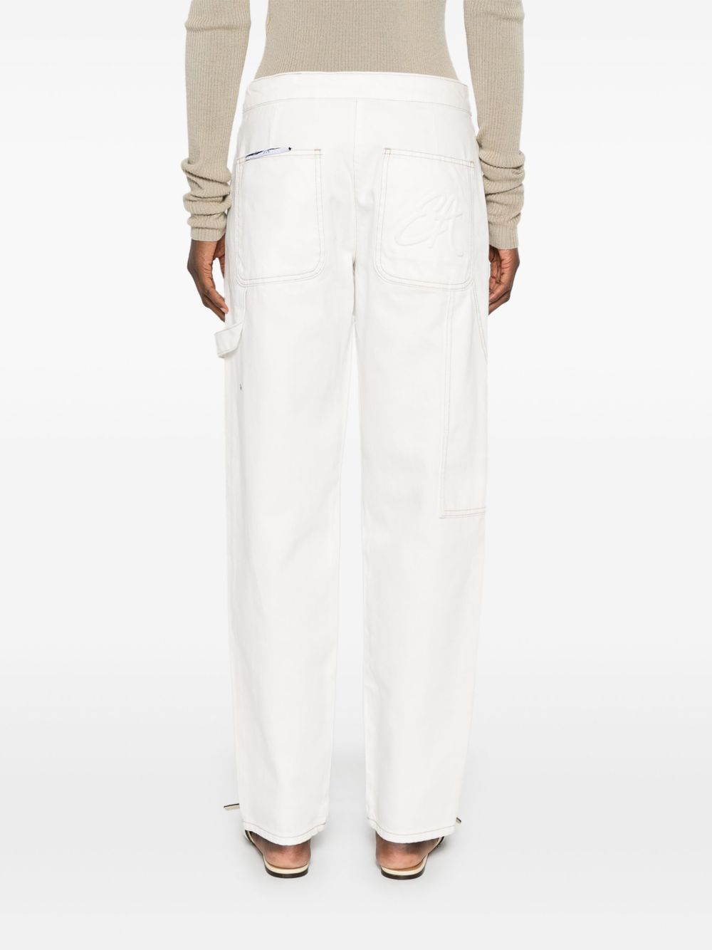 Emporio Armani Trousers White Trousers Emporio Armani