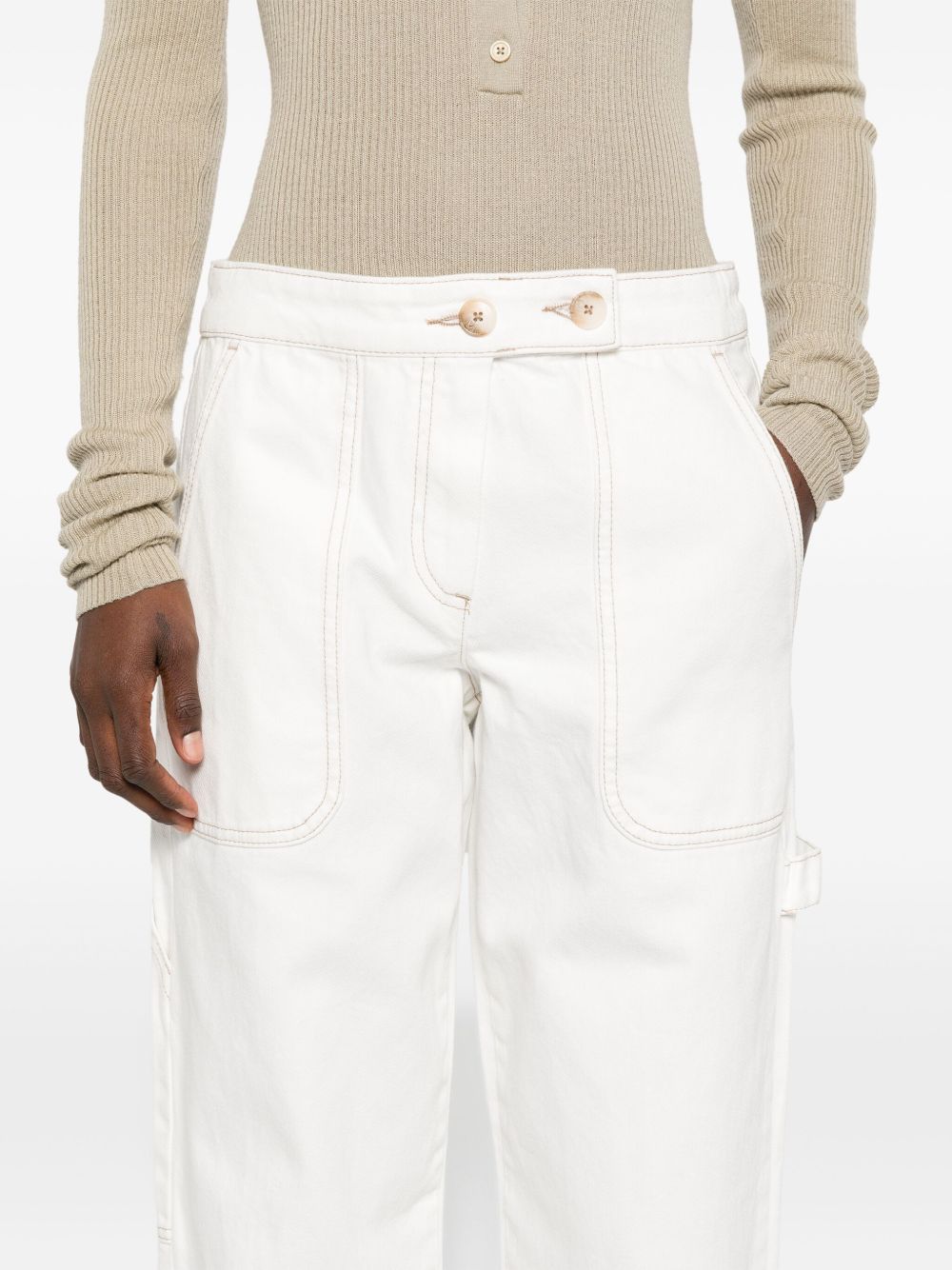 Emporio Armani Trousers White Trousers Emporio Armani