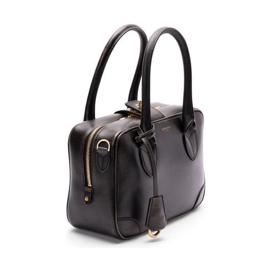 Golden Goose Women's Vita Leather Handbag Black Handbag Golden Goose Dark Slate Gray