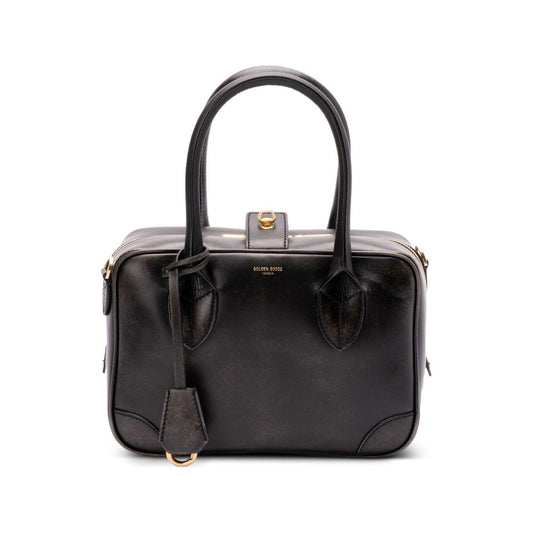 Golden Goose Women's Vita Leather Handbag Black Handbag Golden Goose Dark Slate Gray