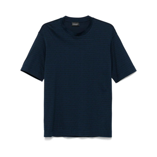 Emporio Armani T-shirt with Logo Topwear Emporio Armani Black