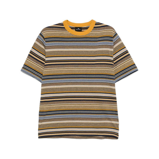 PS By Paul Smith T-shirts and Polos Leather Brown Topwear PS By Paul Smith Dim Gray