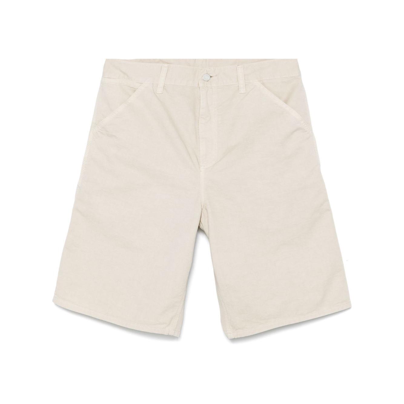 CARHARTT WIP MAIN Shorts Beige Short trousers Carhartt Wip Main Light Gray