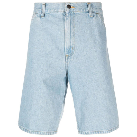 CARHARTT WIP MAIN Shorts Clear Blue Short trousers Carhartt Wip Main Light Steel Blue