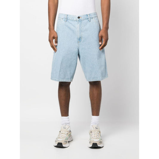CARHARTT WIP MAIN Shorts Clear Blue Short trousers Carhartt Wip Main Light Gray