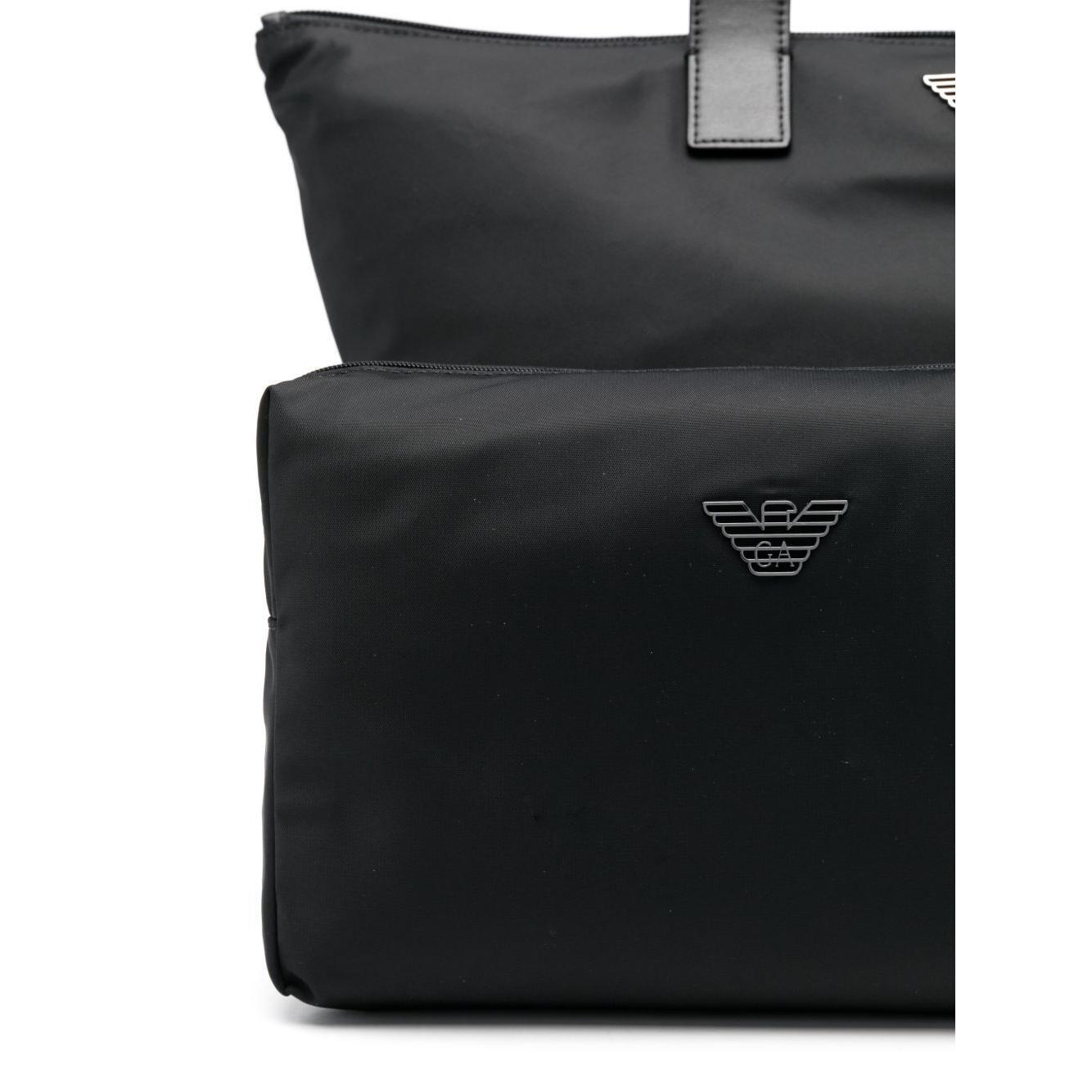 Emporio Armani large ASV tote bag Shopper Emporio Armani Dark Slate Gray