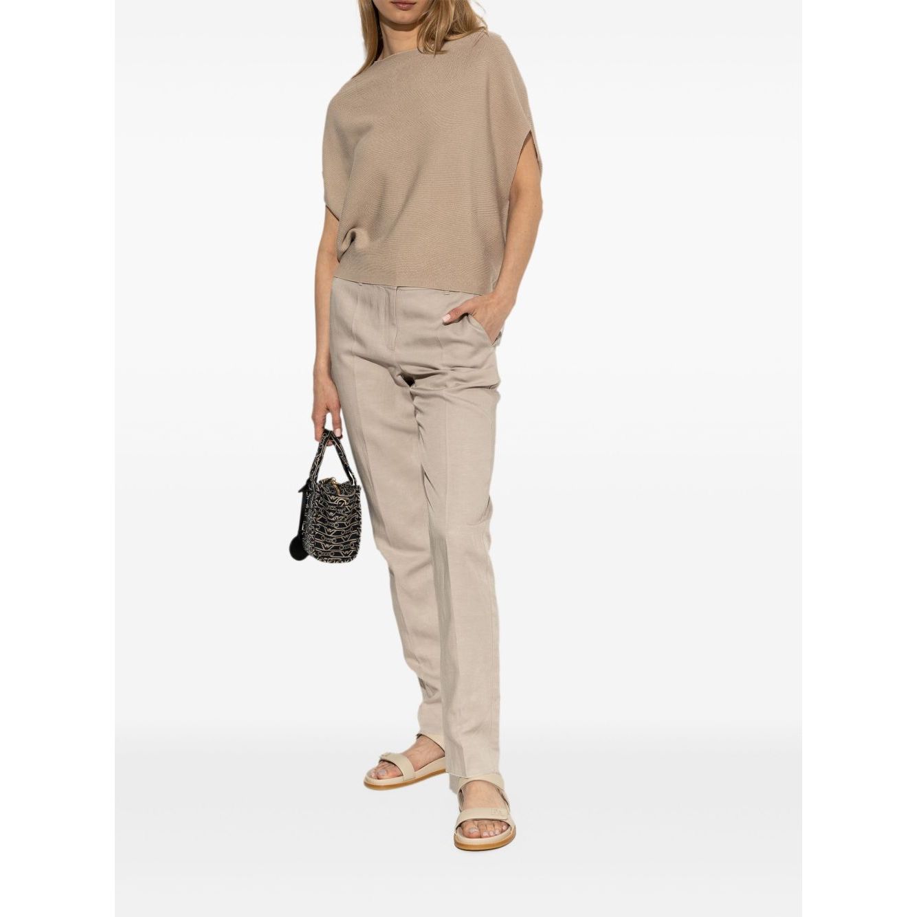 EMPORIO ARMANI Sandals Beige Sandals EMPORIO ARMANI Beige