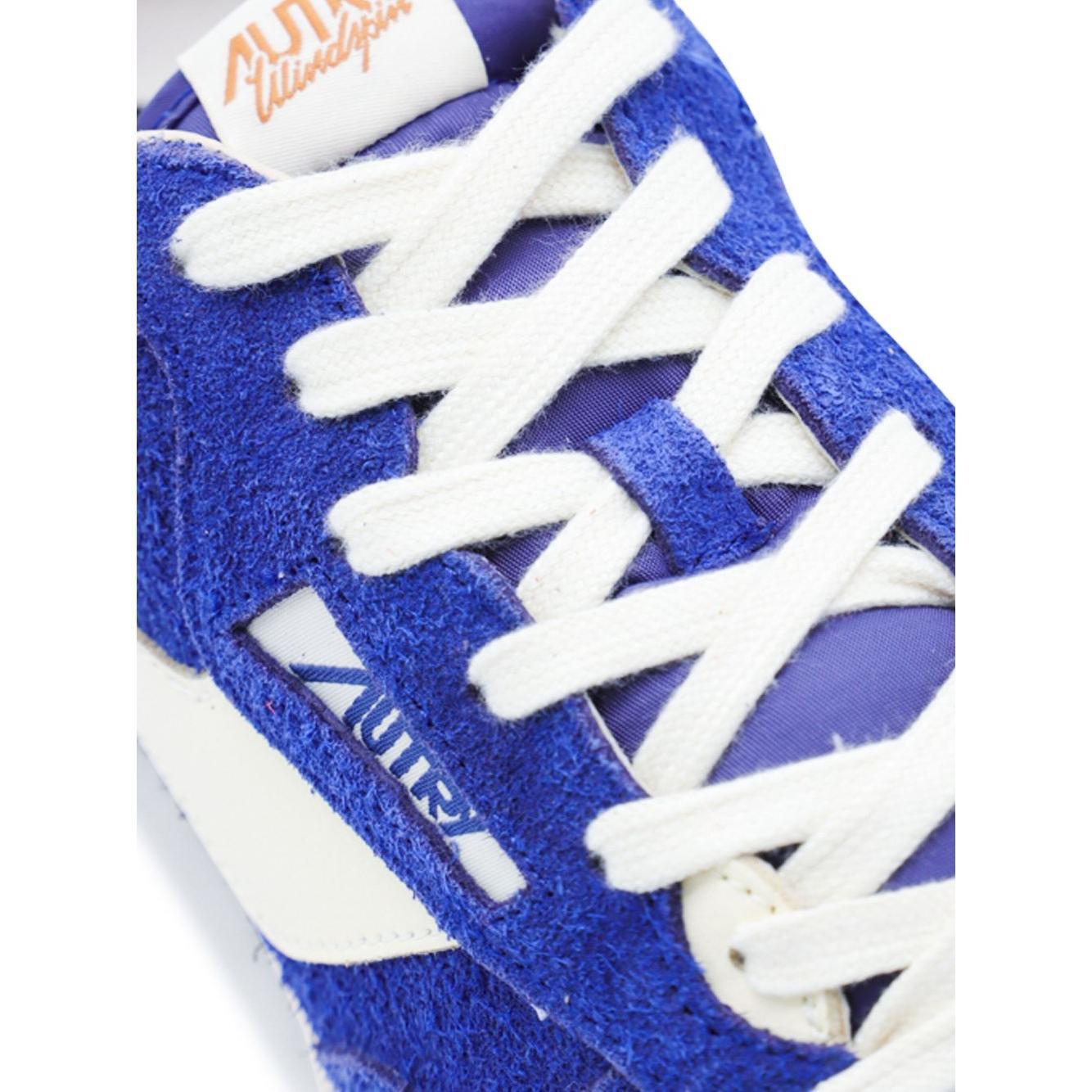 Autry Windspin in suede & Leather Sneakers Autry Lavender