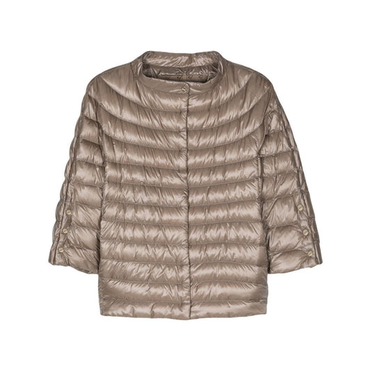 Herno Jackets Dove Grey Jackets Herno Rosy Brown