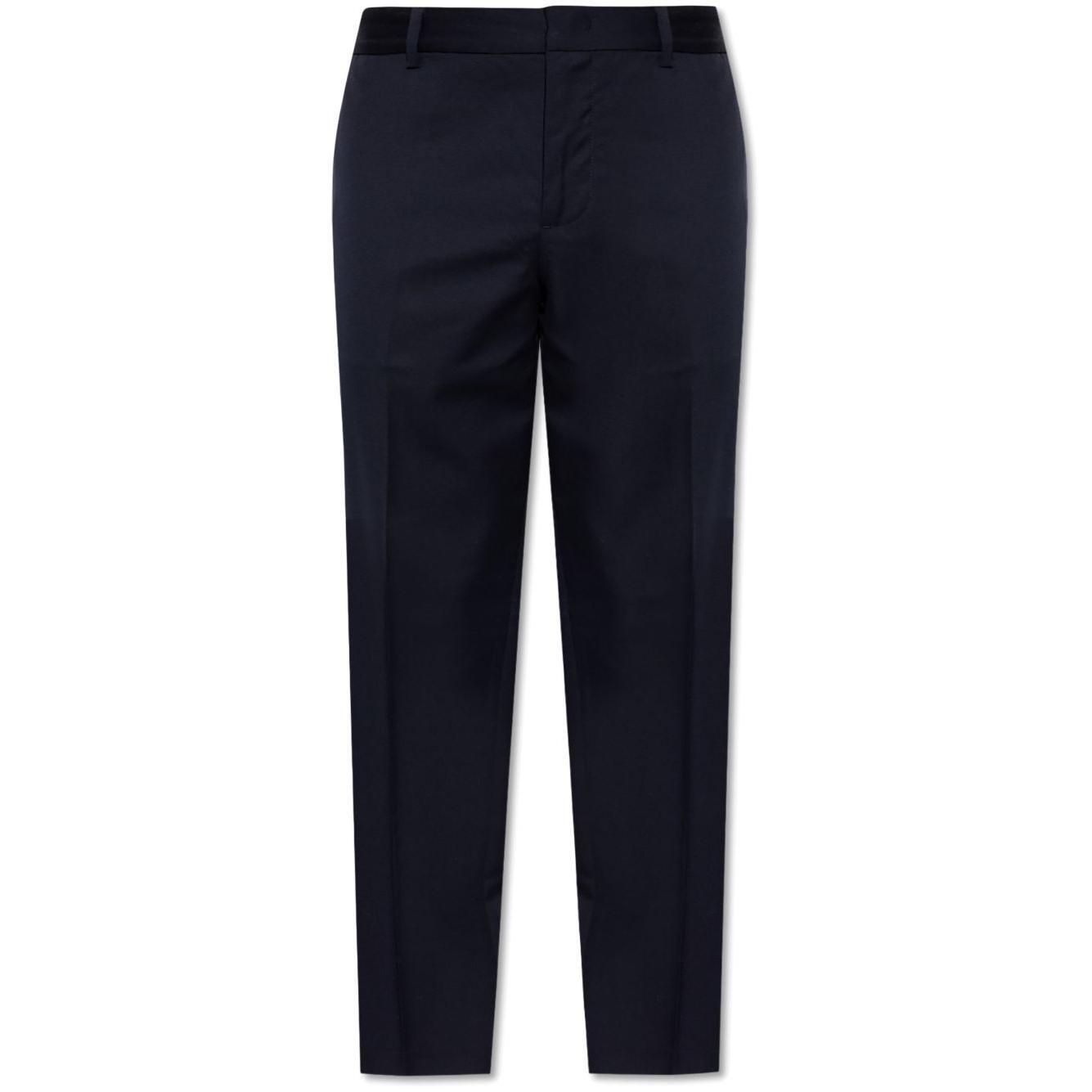 Emporio Armani Trousers Blue Trousers Emporio Armani Black