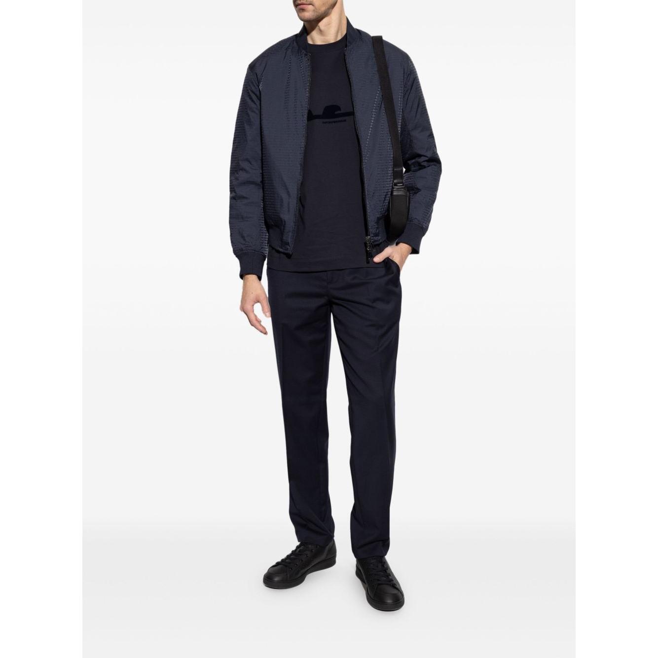 Emporio Armani Trousers Blue Trousers Emporio Armani Dark Slate Gray