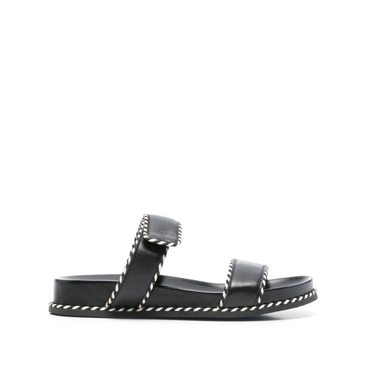 E 'CLAT EMPORIO ARMANI Sandals Black Sandals EMPORIO ARMANI Dark Slate Gray