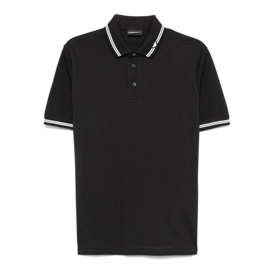 Emporio Armani Jersey polo shirt with logo