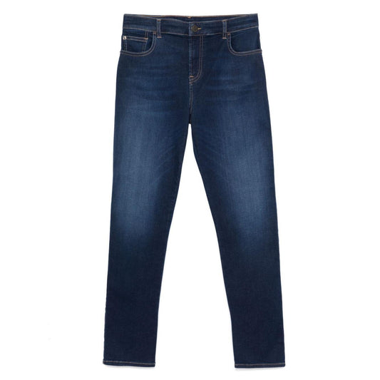 Emporio Armani Logo-Patch Jeans