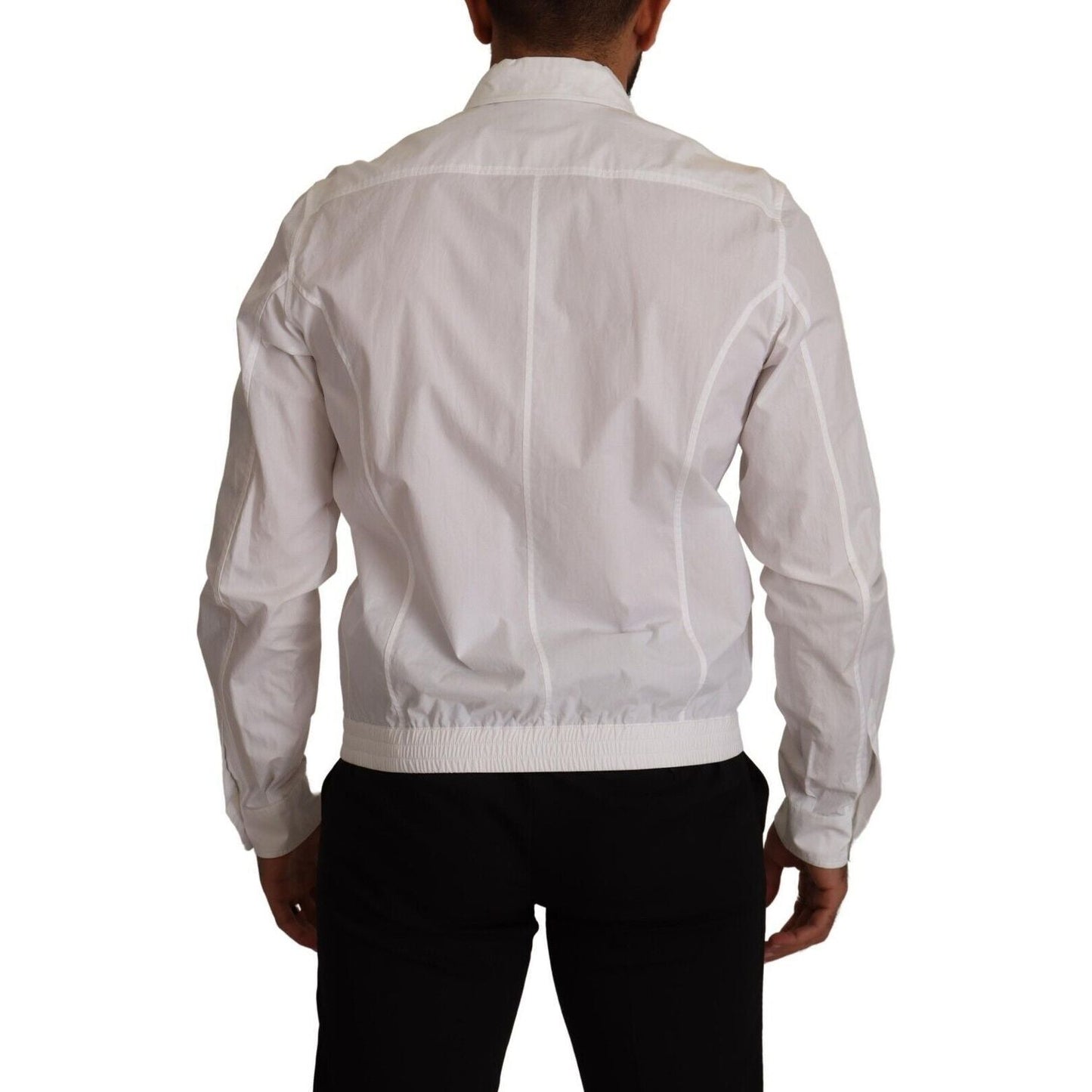 Dolce & Gabbana Elegant Italian White Cotton Shirt Dolce & Gabbana