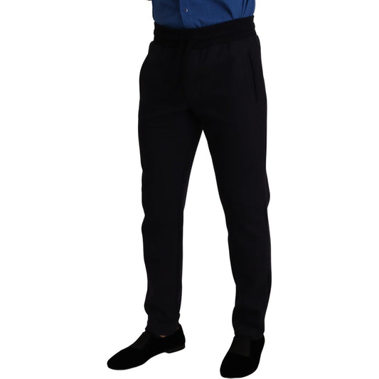 Dolce & Gabbana Elegant Blue Jogger Pants for Men Dolce & Gabbana