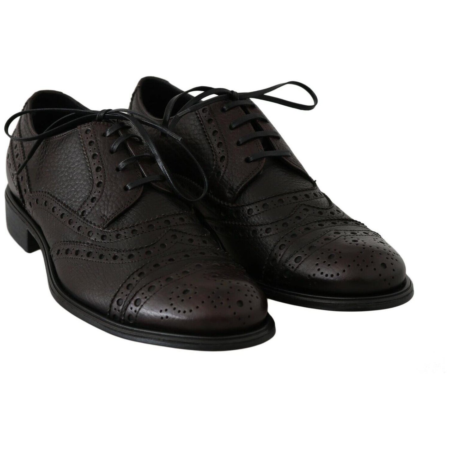 Dolce & Gabbana Elegant Wingtip Derby Dress Shoes Dolce & Gabbana