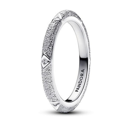 PANDORA Mod. ME TEXTURE & STONES RING
