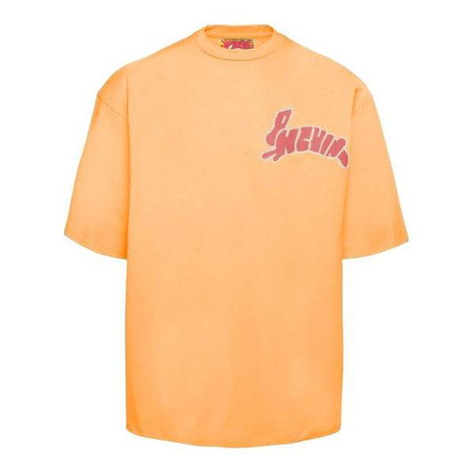 Pharmacy Industry Orange Cotton Men T-Shirt Pharmacy Industry