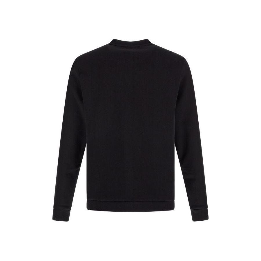 Hugo Boss Black Cotton Logo Details Sweatshirt