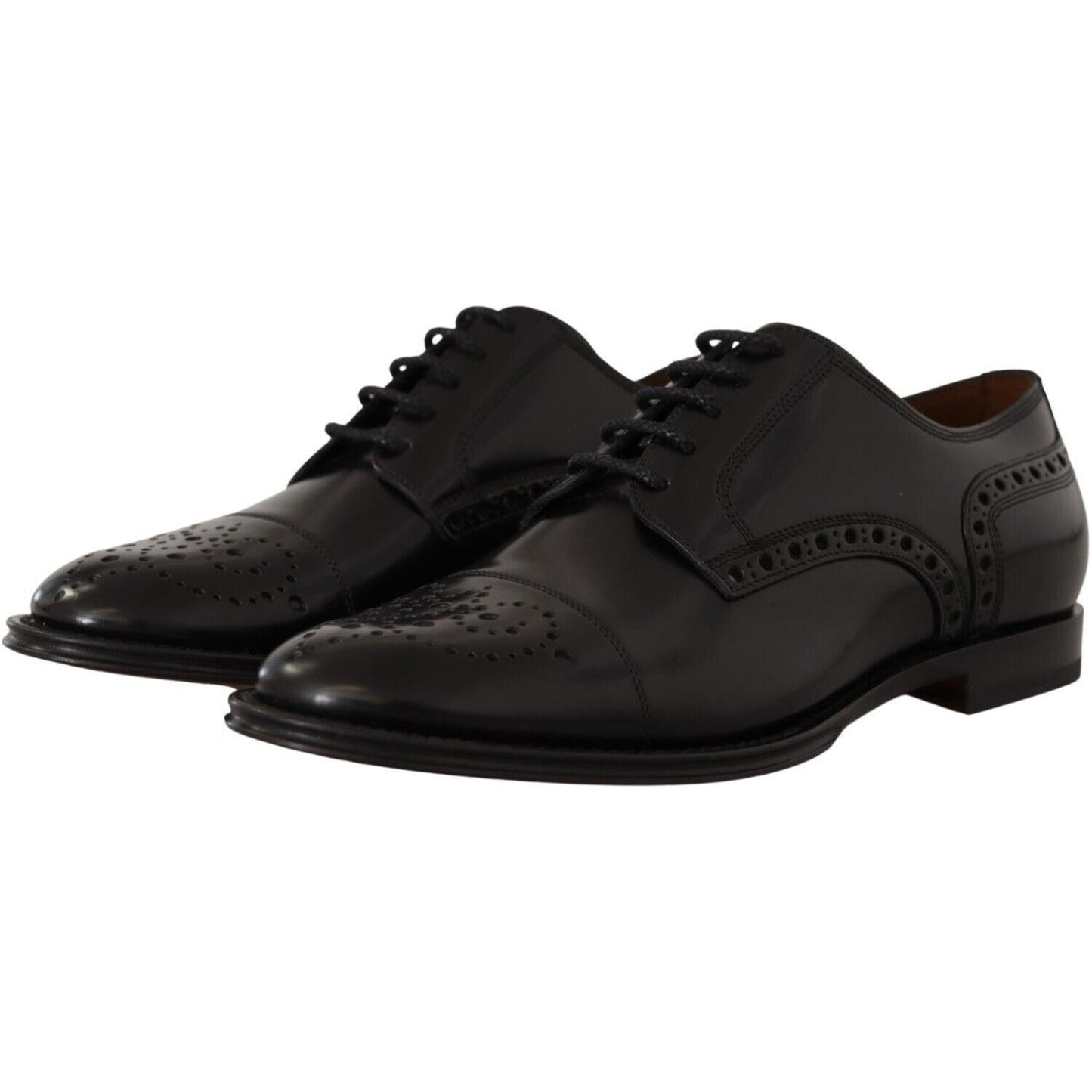 Dolce & Gabbana Elegant Wingtip Oxford Formal Shoes Dolce & Gabbana