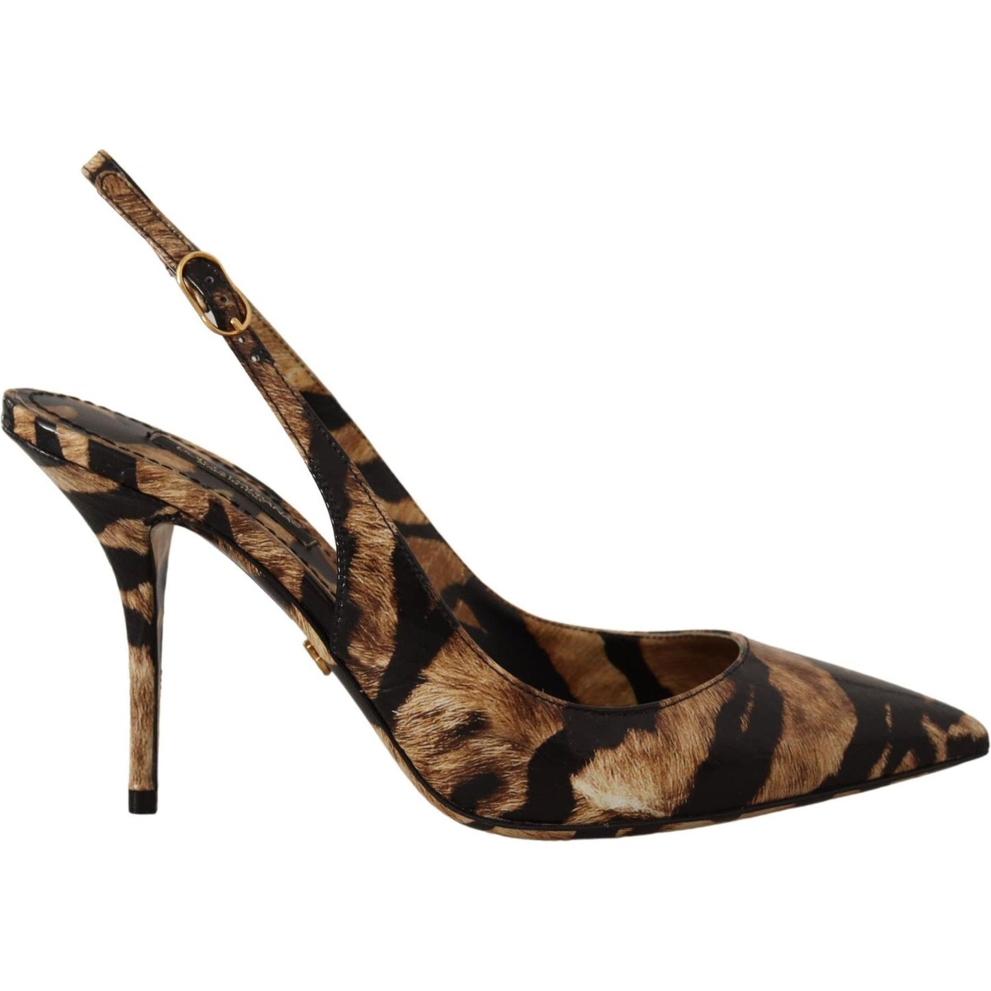 Dolce & Gabbana Tiger Pattern Slingback Heels Pumps Dolce & Gabbana