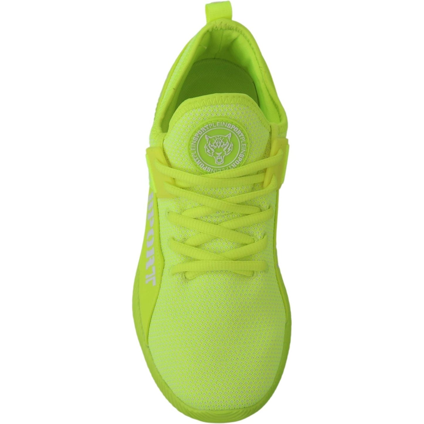 Plein Sport Electrify Your Step with Yellow Carter Sport Sneakers Plein Sport