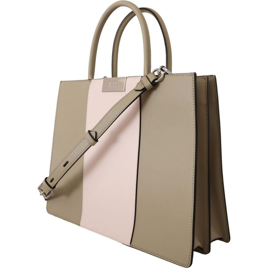 Karl Lagerfeld Elegant Sage Green Tote Shoulder Bag Karl Lagerfeld