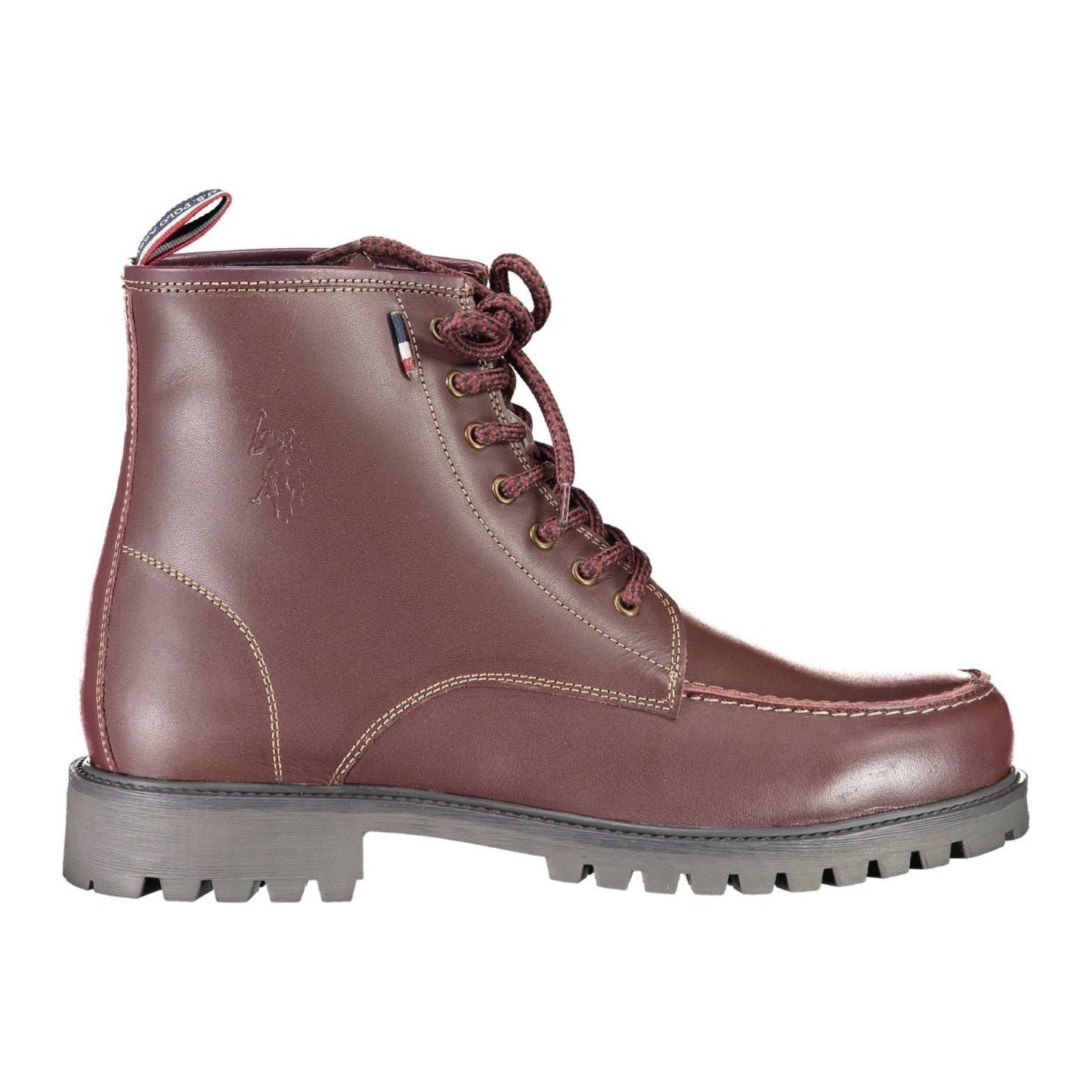 U.S. POLO ASSN. Red Leather Men Boot U.S. POLO ASSN.