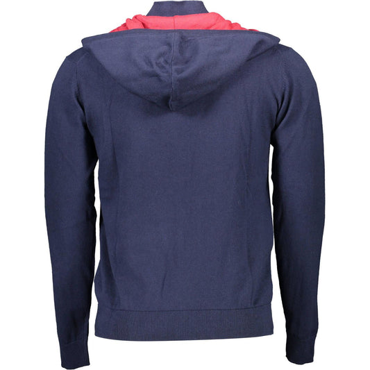 U.S. POLO ASSN. Blue Cotton Men Sweater U.S. POLO ASSN.