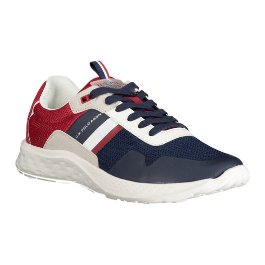 U.S. POLO ASSN. Chic Blue Lace-Up Sports Sneakers U.S. POLO ASSN.