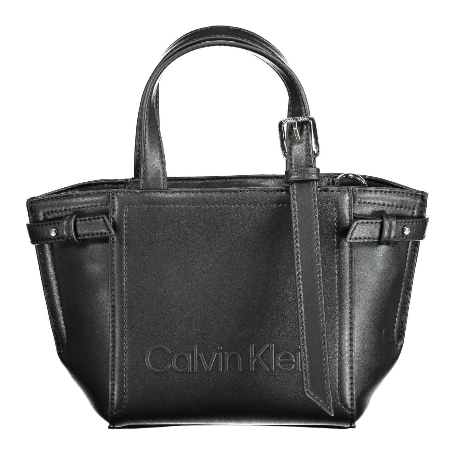 Calvin Klein Black Polyester Women Handbag Calvin Klein