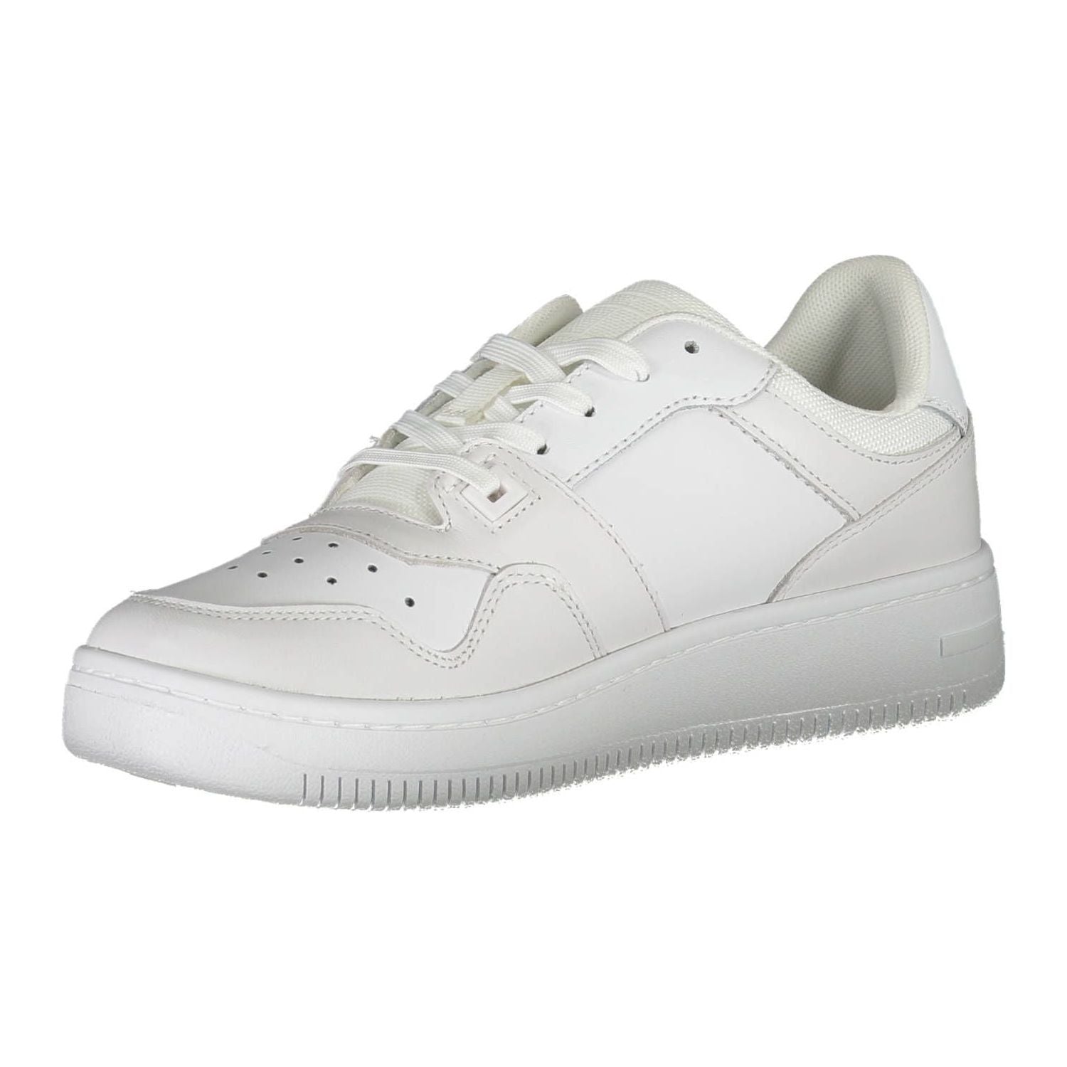 Tommy Hilfiger White Polyester Women Sneaker