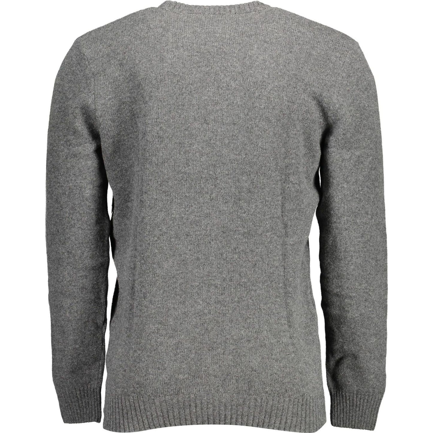 U.S. POLO ASSN. Gray Wool Men Sweater U.S. POLO ASSN.