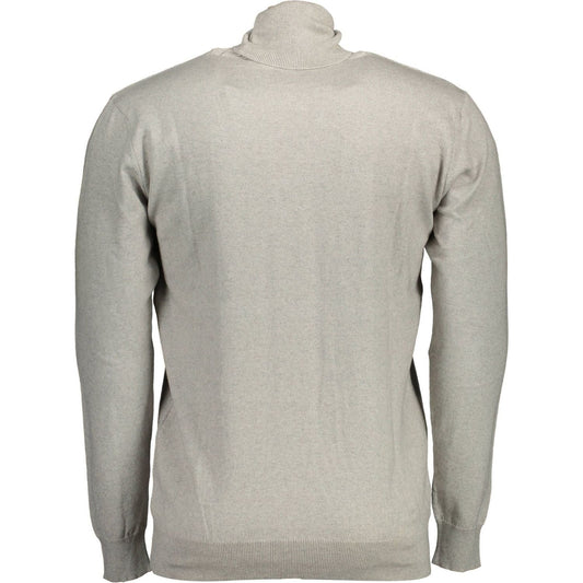 U.S. POLO ASSN. Gray Cotton Men Sweater U.S. POLO ASSN.