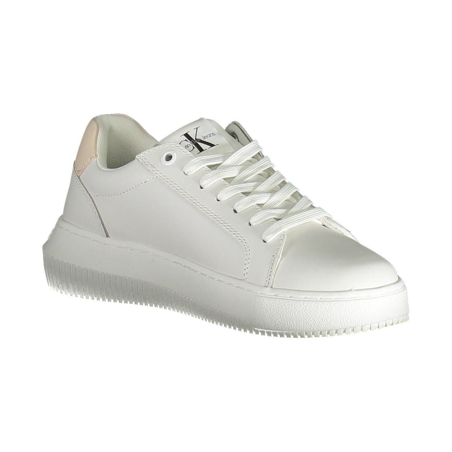 Calvin Klein White Leather Women Sneaker Calvin Klein