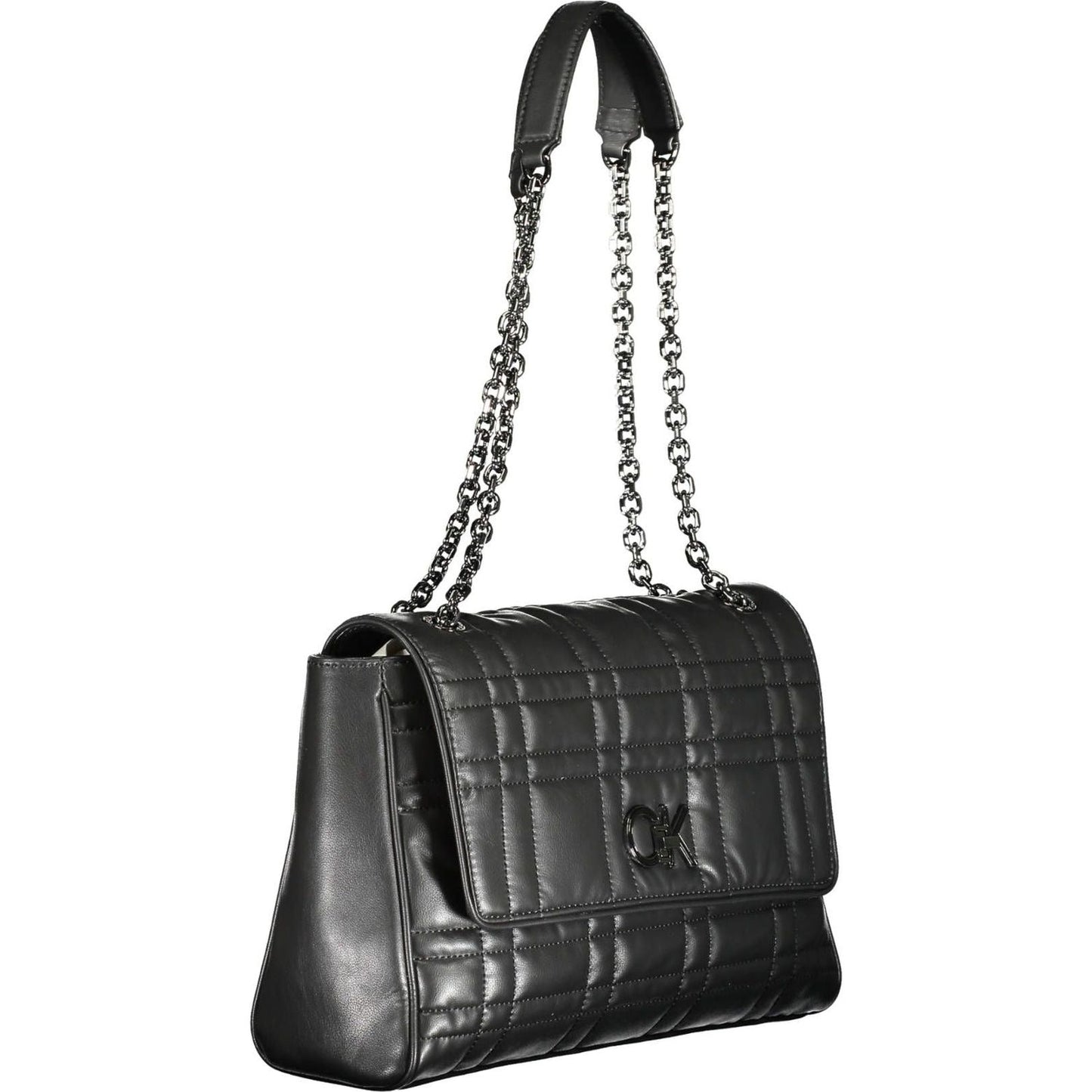 Calvin Klein Black Polyester Women Handbag Calvin Klein