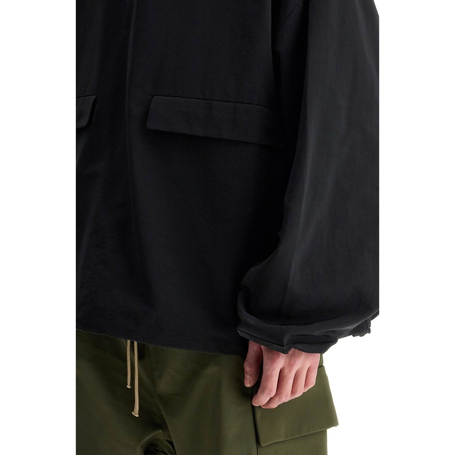 Fear Of God ESSENTIALS military nylon hooded anor Vests Fear Of God ESSENTIALS