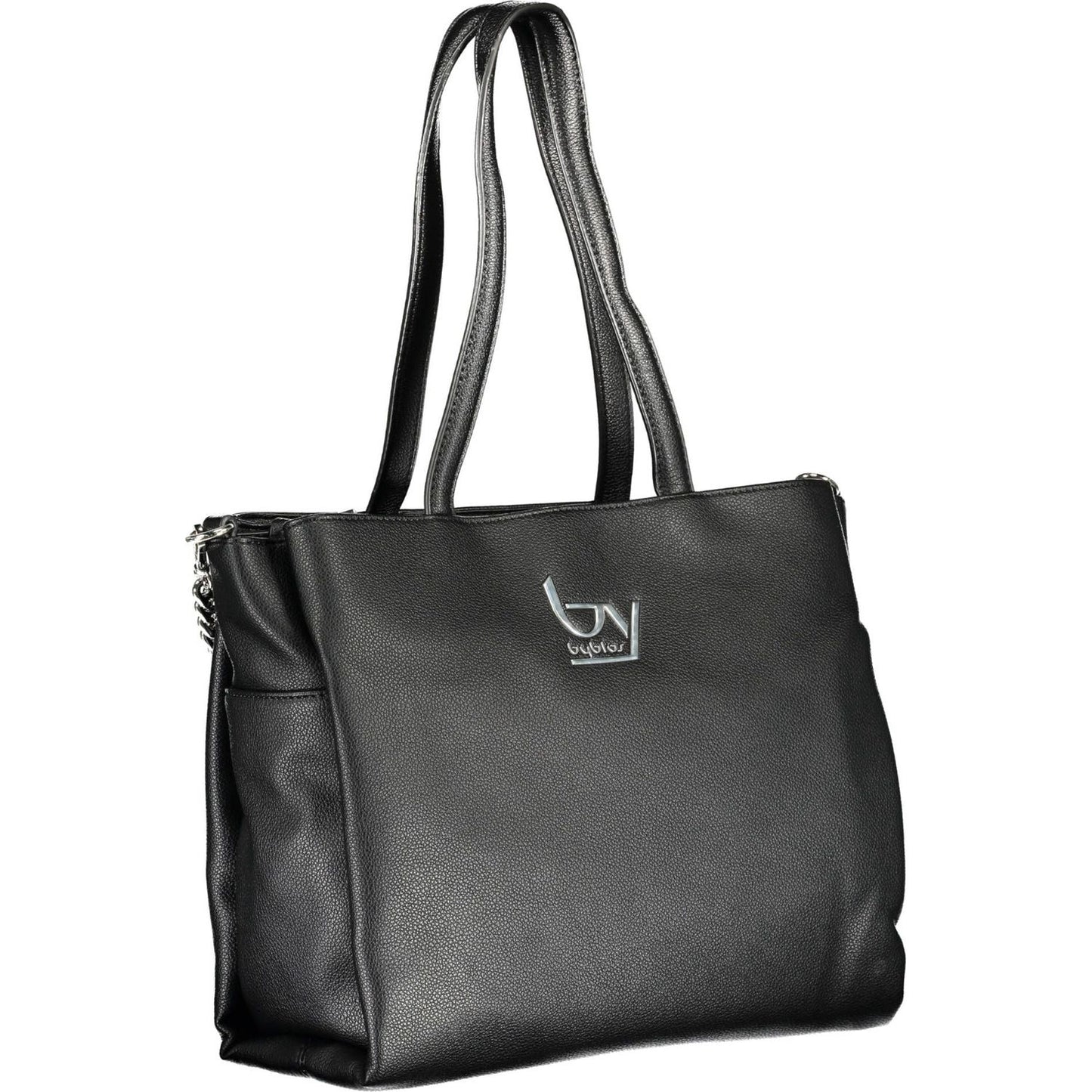 BYBLOS Black Polyethylene Women Handbag BYBLOS