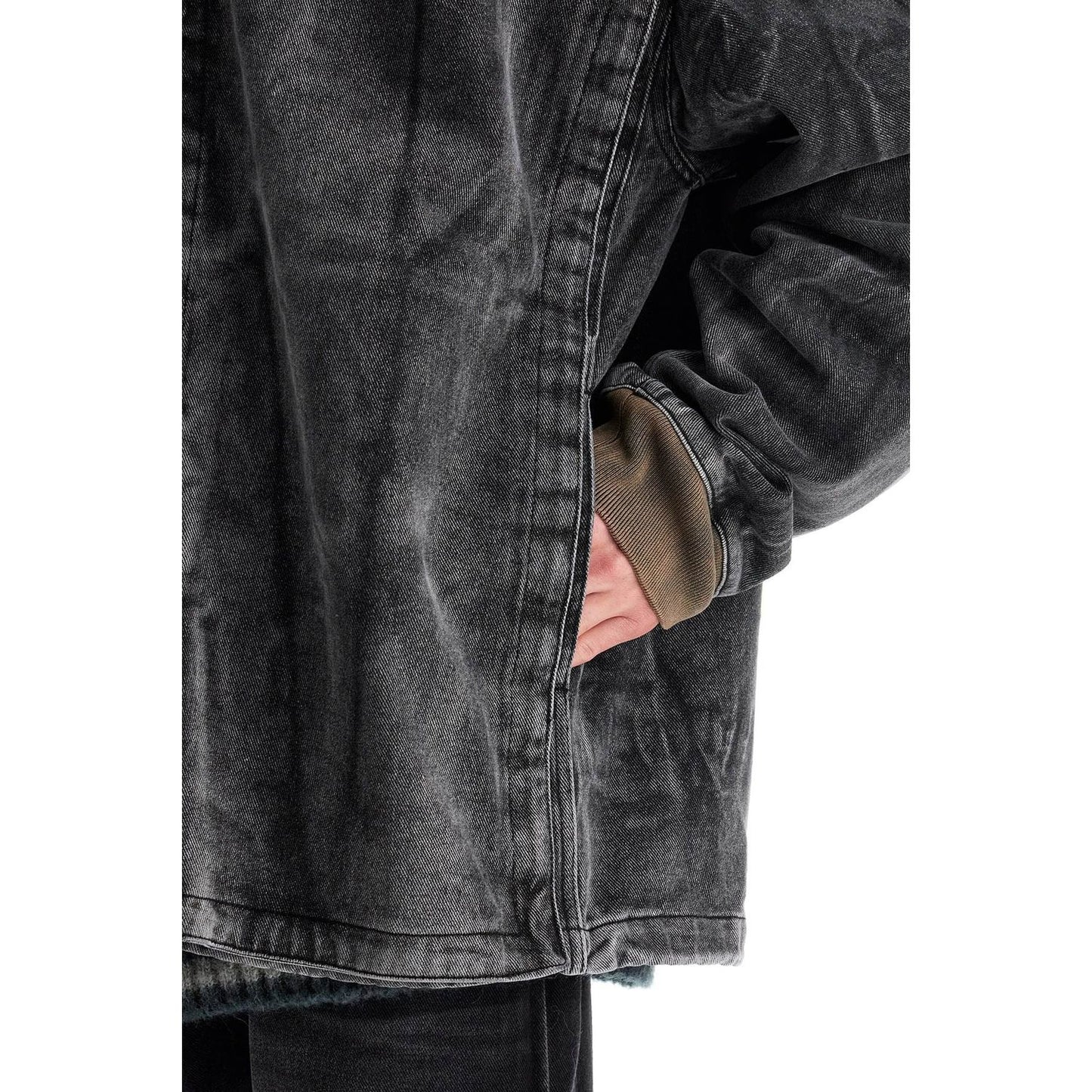 Y Project denim jacket with velcro closure Jackets Y Project