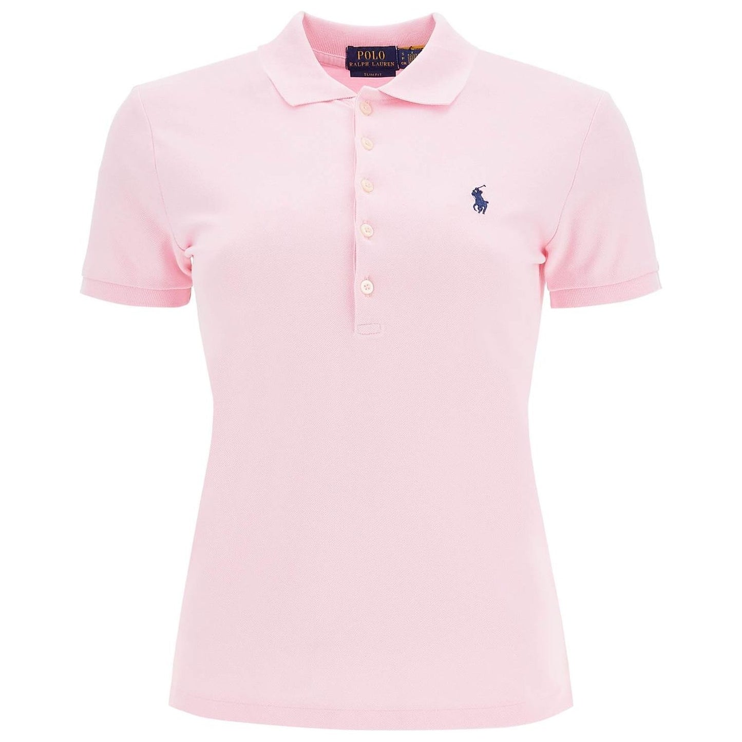 Polo Ralph Lauren julie slim fit five button polo shirt Topwear Polo Ralph Lauren