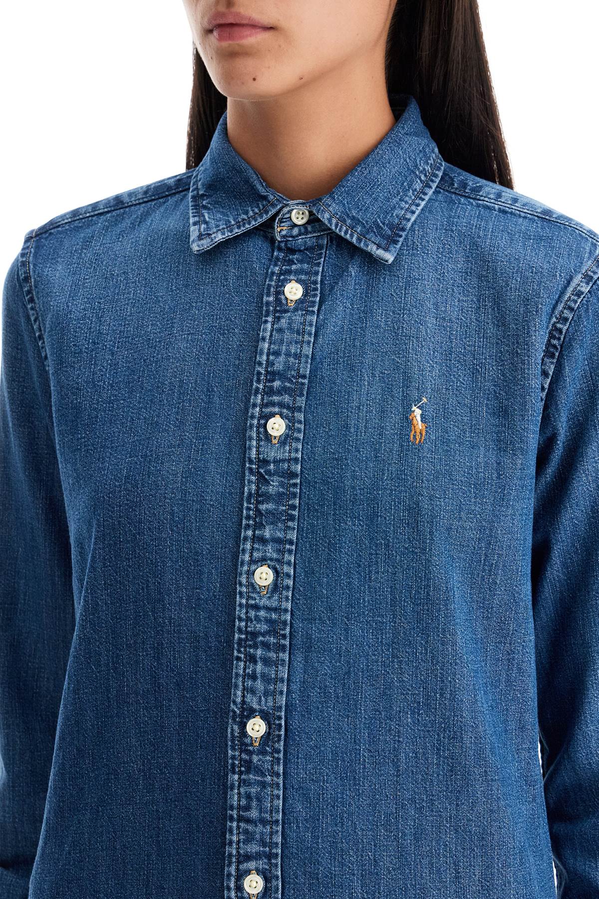 Polo Ralph Lauren slim fit denim shirt Topwear Polo Ralph Lauren