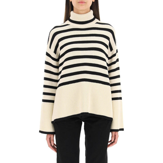 Toteme striped wool cotton turtleneck Knitwear Toteme