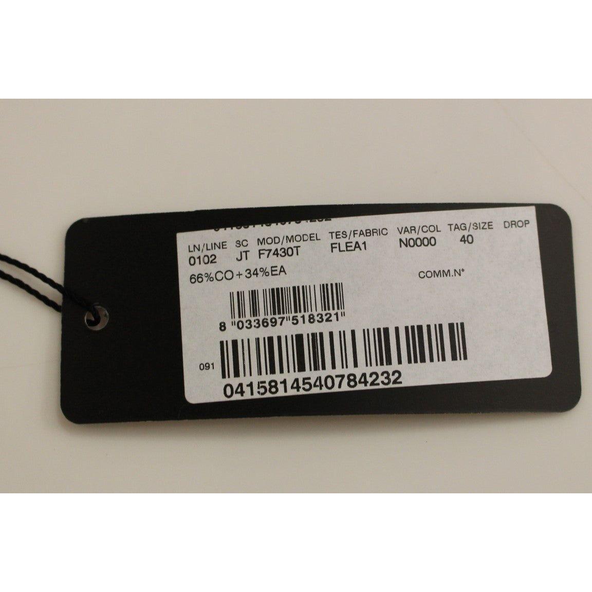 Dolce & Gabbana Beige Sleeveless Cotton Top Tank Blouse