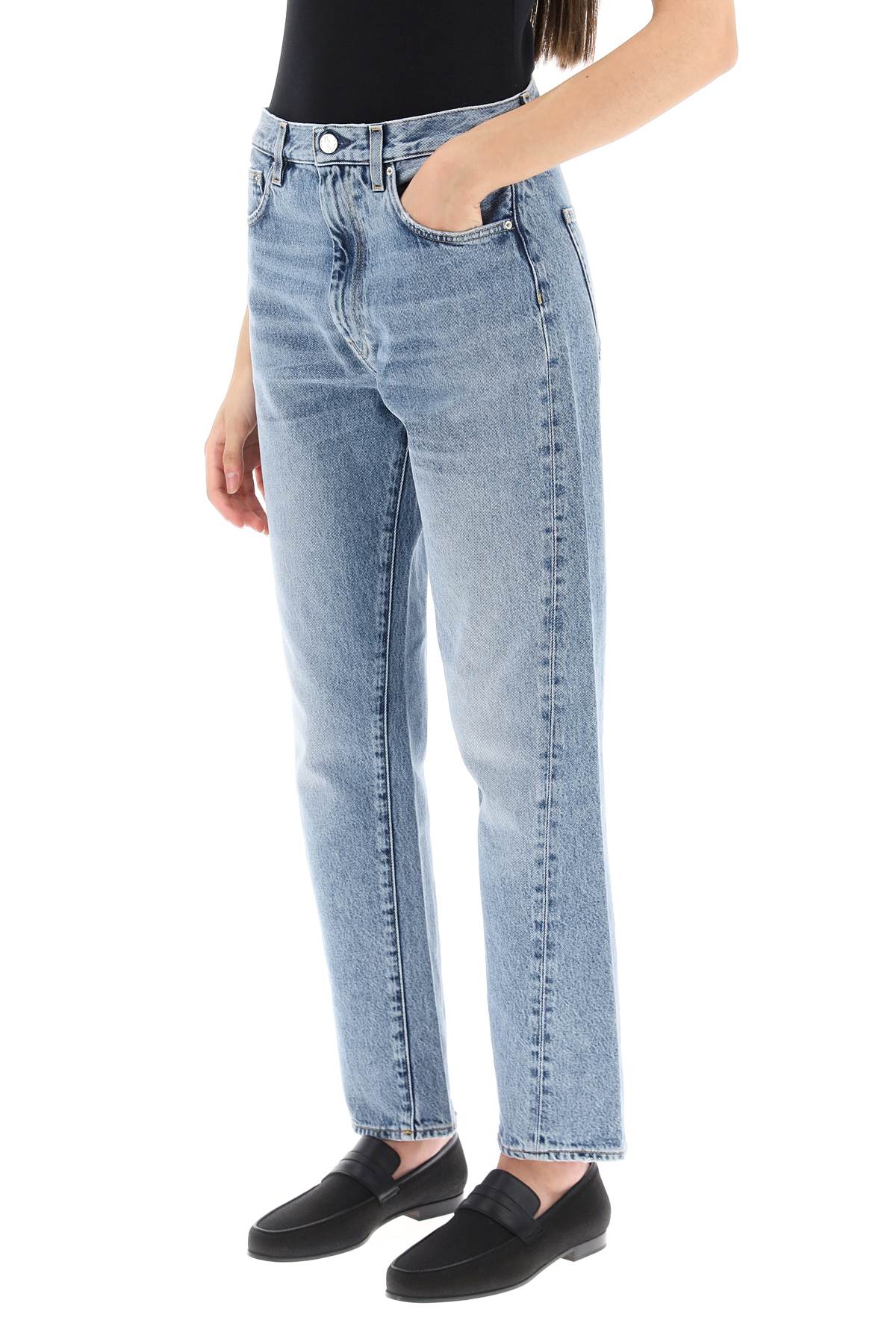 Toteme twisted seam cropped jeans Jeans Toteme